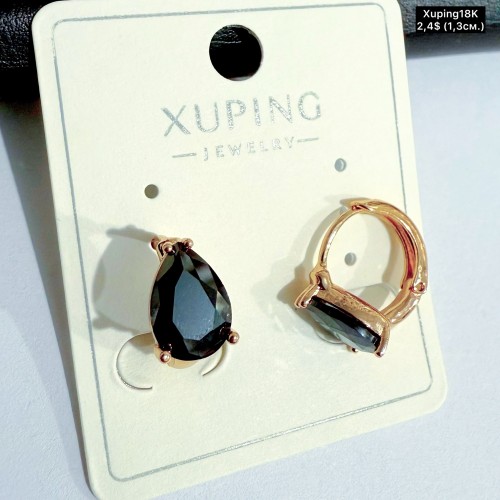Сережки Xuping18К 20391(1,3см)